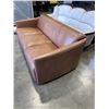 Image 2 : BROWN LEATHER SOFA, MADE IN ITALY