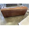 Image 4 : BROWN LEATHER SOFA, MADE IN ITALY