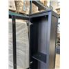 Image 3 : IKEA MALM 6FT GLASS DOOR DISPLAY CABINET
