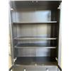Image 2 : IKEA BLACK 2 DOOR STORAGE CABINET