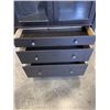 Image 3 : IKEA BLACK 2 DOOR STORAGE CABINET