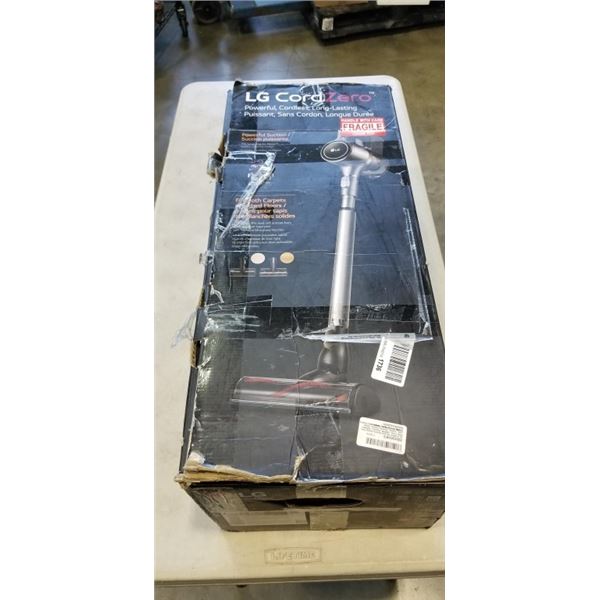 LG CORD ZERO CORDLESS VACUUM CLEANER, APPEARS COMPLETE