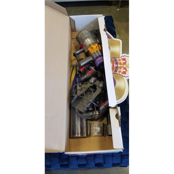 DYSON V 15 DETECT TOTAL CLEAN. TESTED WORKING. HIGHEST SPEED DOESN'T WORK