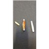 Image 1 : 3 VINTAGE KNIVES, ONE ONE HAS ADVERTISING MC GIUNNESS WHITE RUM
