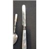 Image 3 : STERLING SPOON AND TWO OTHER UTENSILS