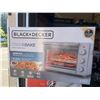 Image 1 : BLACK AND DECKER 6 SLICE AIR FRYER TOASTER OVEN - TESTED WORKING, RETAIL $119