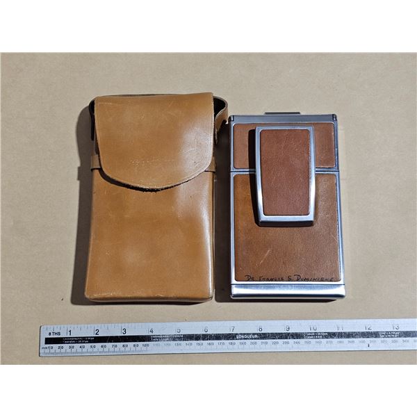 Vintage Polaroid SX-70 Folding Instant Land Camera w/ Leather Case