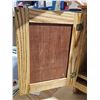 Image 4 : Solid Oak Cabinet (Back and Door Panels not Oak)