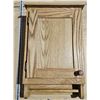 Image 5 : Solid Oak Cabinet (Back and Door Panels not Oak)