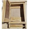 Image 6 : Solid Oak Cabinet (Back and Door Panels not Oak)