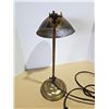 Image 4 : Antique Adjustable Brass Bankers Lamp Décor (Untested – Cord Damage)