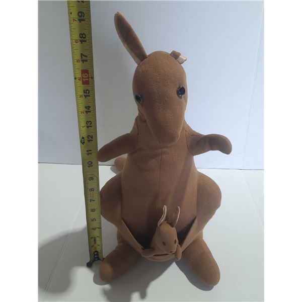 Handmade Momma Kangaroo and Joey.
