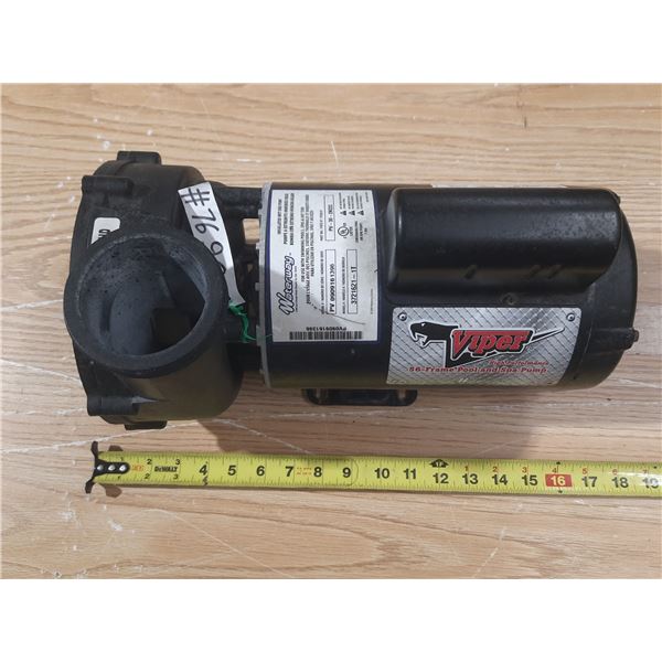 Hot Tub Pump and Motar (Works), 4 HP, 3450/1725 RPM, 230 Volt, 60 Hz, (See Motar Nameplates)