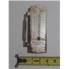 Image 1 : Vintage Thermometer, No Glass.