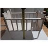 Image 1 : White wooden doll crib.