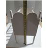 Image 3 : White wooden doll crib.