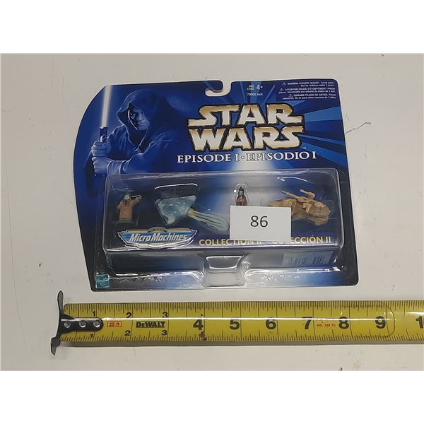 1998 Galoob Star Wars Episode I Micro Machines Collection II set.