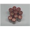 Image 2 : (10) 2004 Roll of Canadian One Cent Coins.