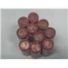 Image 3 : (10) 2004 Roll of Canadian One Cent Coins.