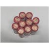 Image 3 : (10) 2006 Roll of Canadian One Cent Coins.