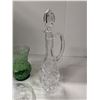 Image 3 : mixed crystal/glassware, bowl, vases etc.