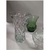 Image 5 : mixed crystal/glassware, bowl, vases etc.