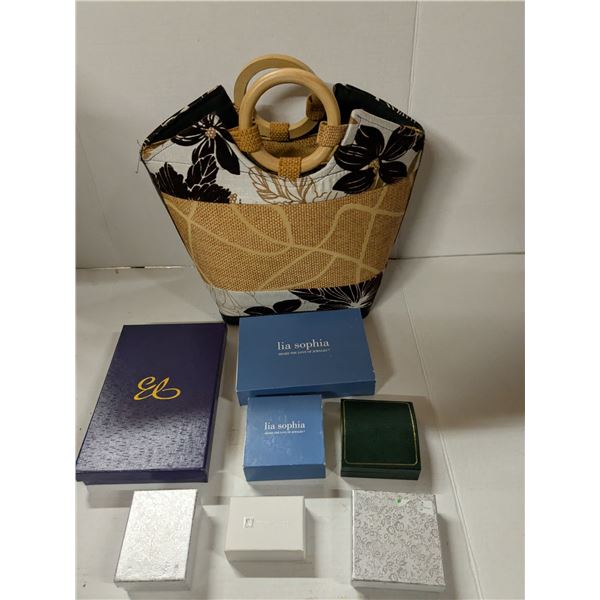 Hand bag full of jewellery