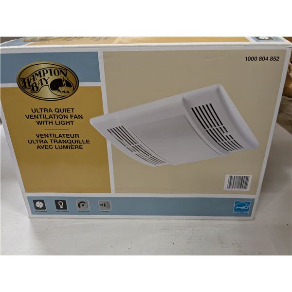 Ultra quiet ventilation fan with light, Original packaging