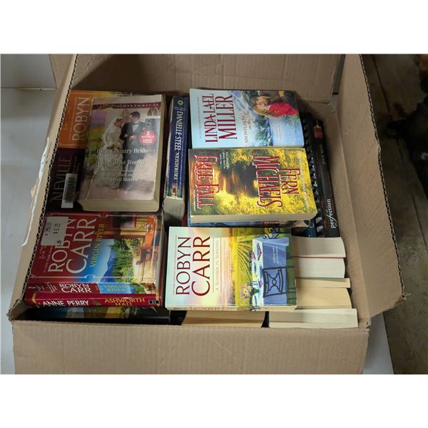 50+ books, mixed genres and authors