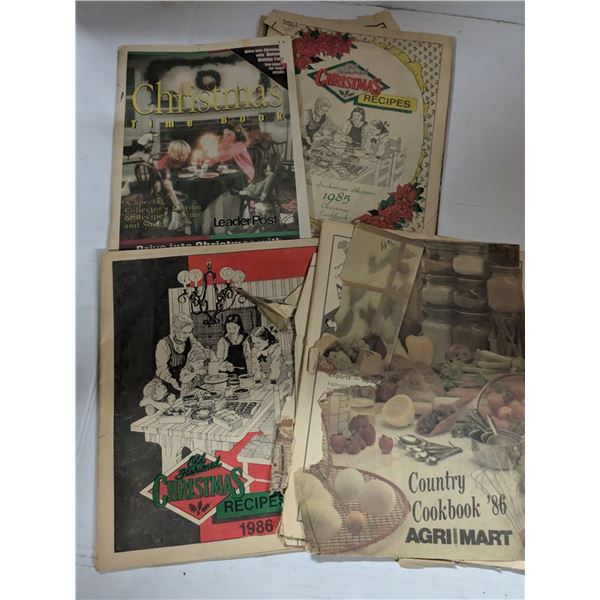 5 vintage seasonal cookbooks