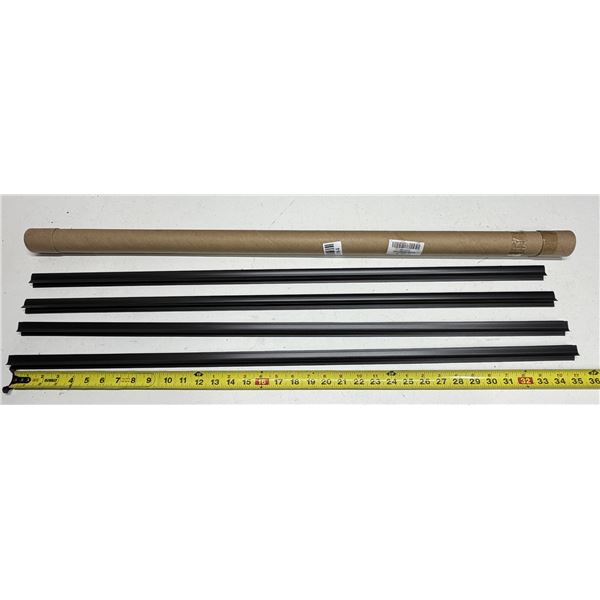 (4) Shower Door Bottom Seal. (New)