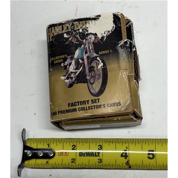 1992 Harley-Davidson Series 2 Factory Collector's Card set. (Only Outer Box Damaged)