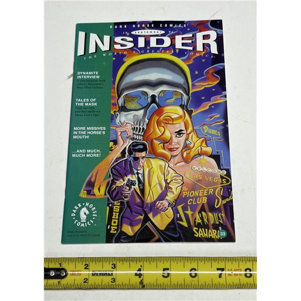 Dark Horse Insider #33 comic magazine from September 1994.