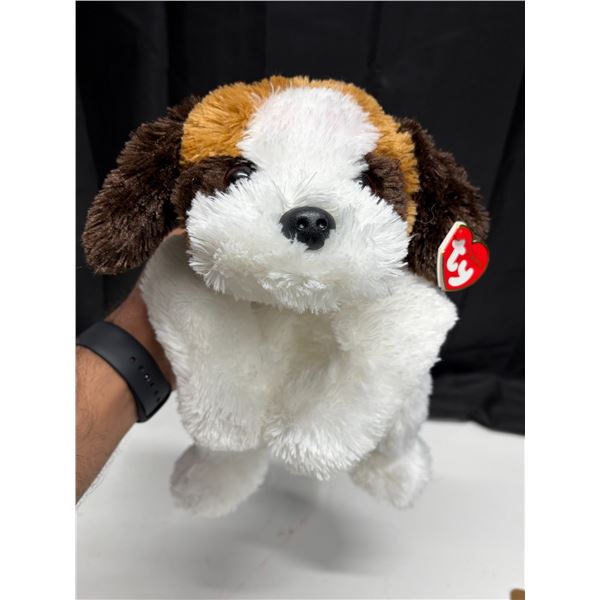 Yodeler, a Ty Classic Collection St. Bernard Dog.