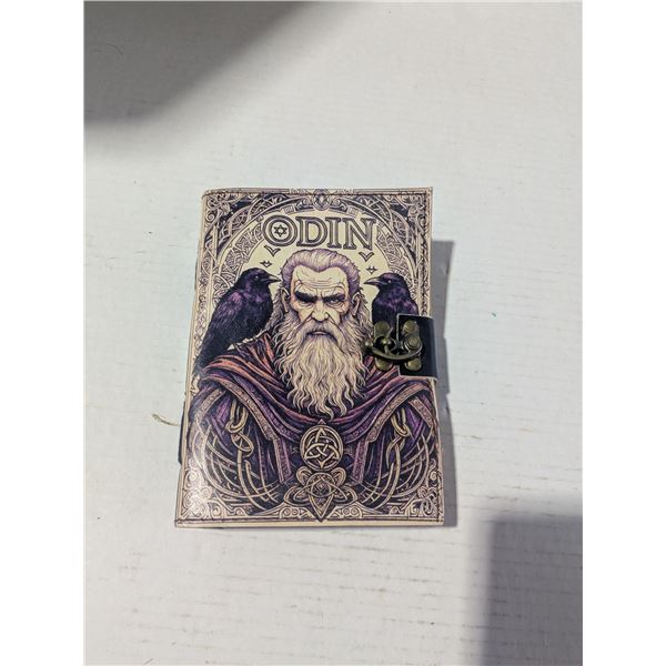 journal, imitation parchment, ODIN cover