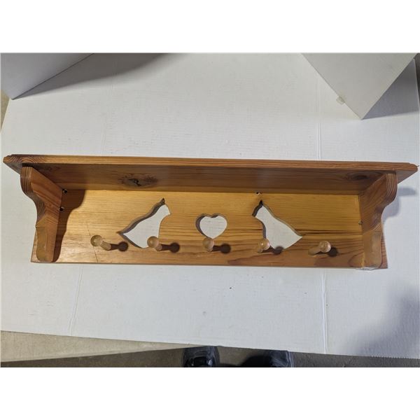 coat hanger shelf