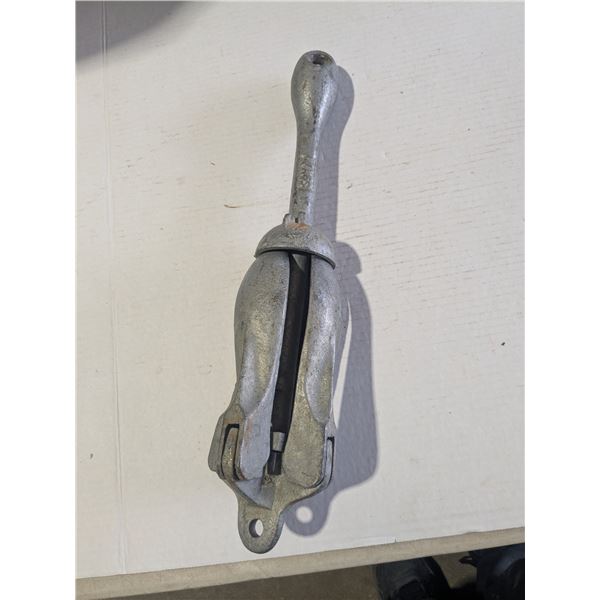 4kg cast iron, folding boat anchor