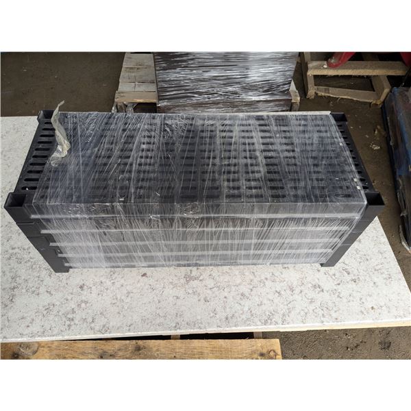 5 tier plastic shelves