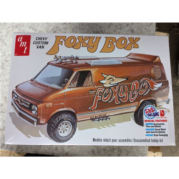 Foxy Boxy chevy van model, 1:25 sealed in box