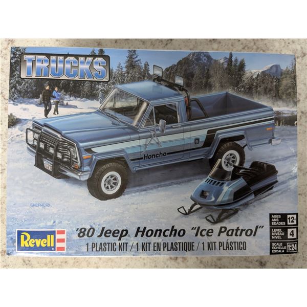 1980 jeep honcho "Ice Patrol" model,  1:24, sealed in box