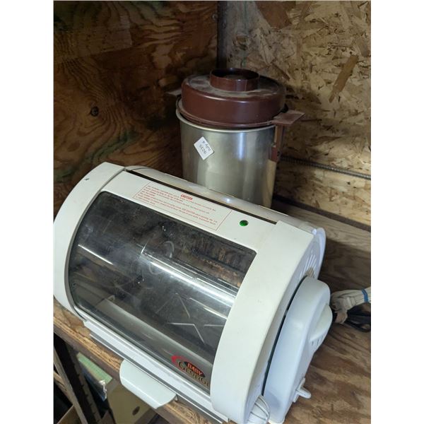George foreman rotisserie, 30 cup coffee percolator/dispenser