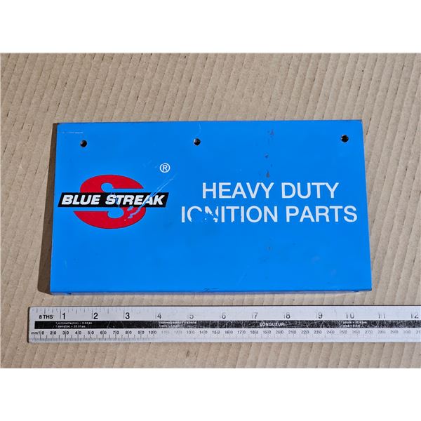 Blue Streak Advertising Metal Sign/Plate