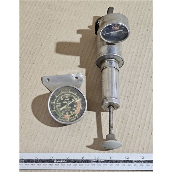 Vintage Cooling System Tester & Fuel Pump Gauge