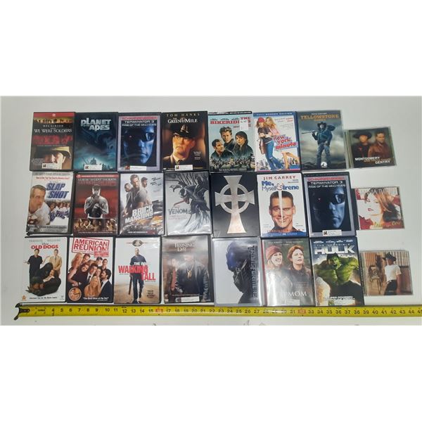 (24) Collection of Movies DVD.