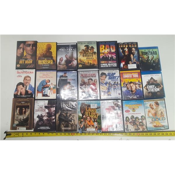 (21) Collection of Movies DVD.