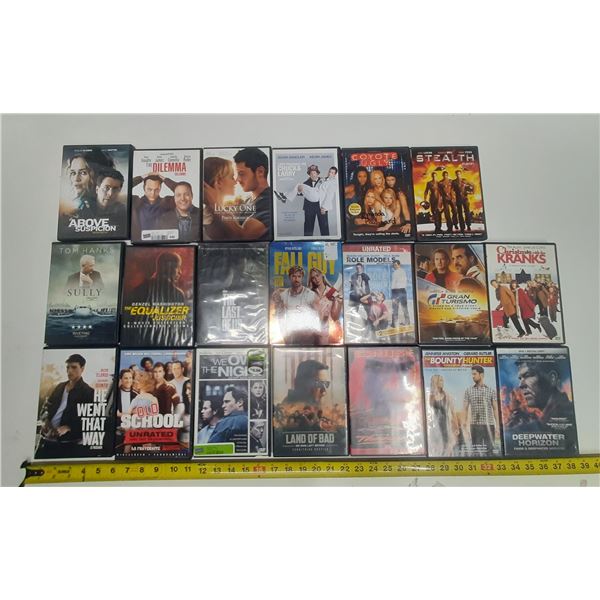 (20) Collection of Movies DVD.