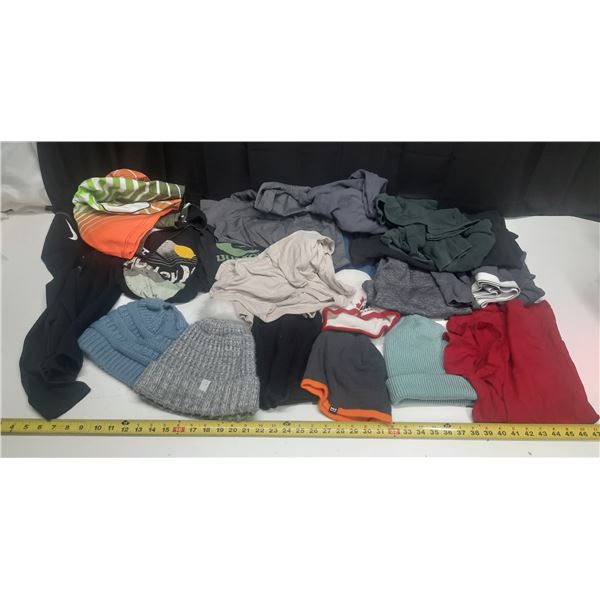 Lot of Assorted Clothes, etc of Different Sizes.