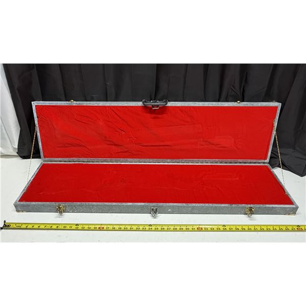 Metal Rifle Case. (Length 48" X Breadth 12" X Height 4.5")