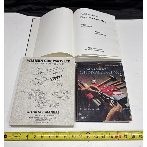 (3) Guns Books.