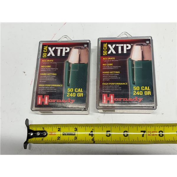(2) Box of 50 CAL. XTB . "PAL REQUIRED"